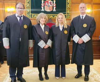 Toman posesión tres magistrados con destino en el TSJCLM y en el Tribunal de Instancia de Albacete